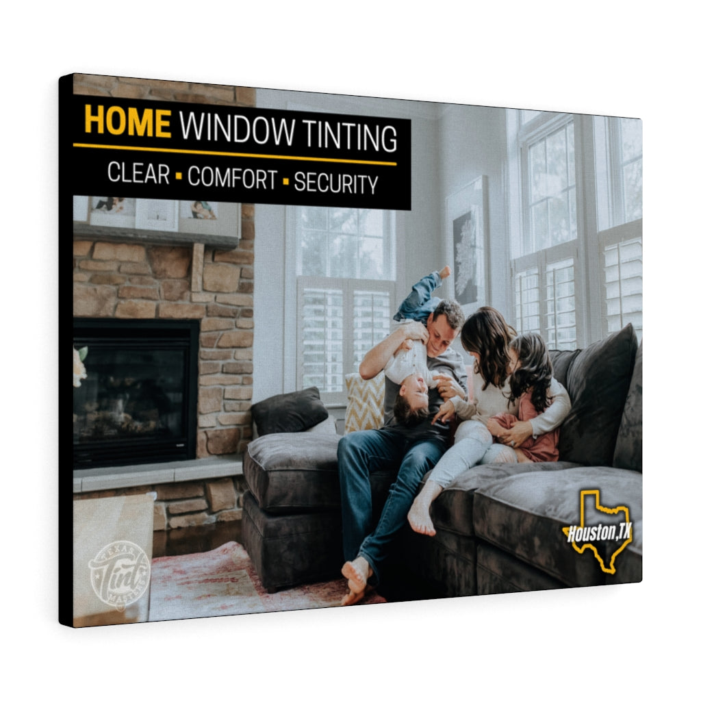TTM Home Window Tint 3 Canvas Gallery Wraps
