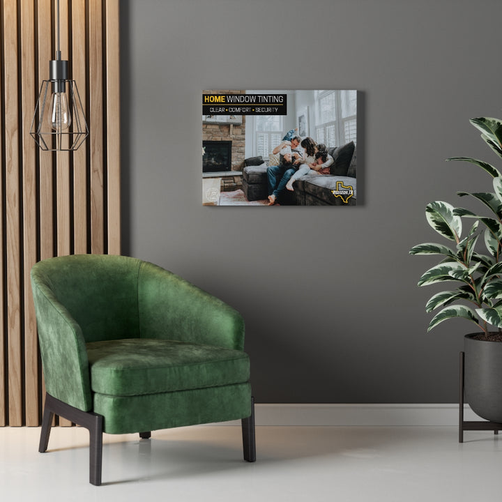 TTM Home Window Tint 3 Canvas Gallery Wraps